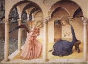 Fra Angelico The Verkundigung oil on canvas